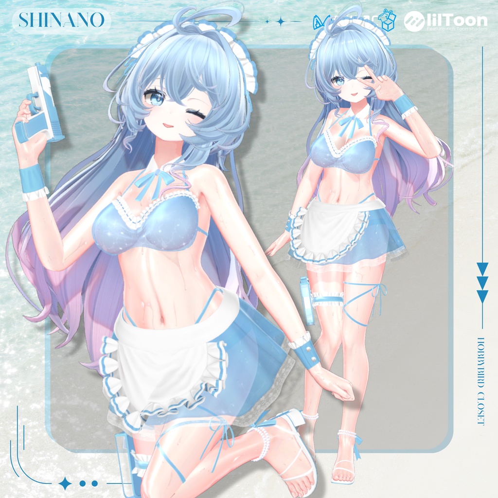 【9アバター対応】 Sea Maid 🌊👙【限定セール中】