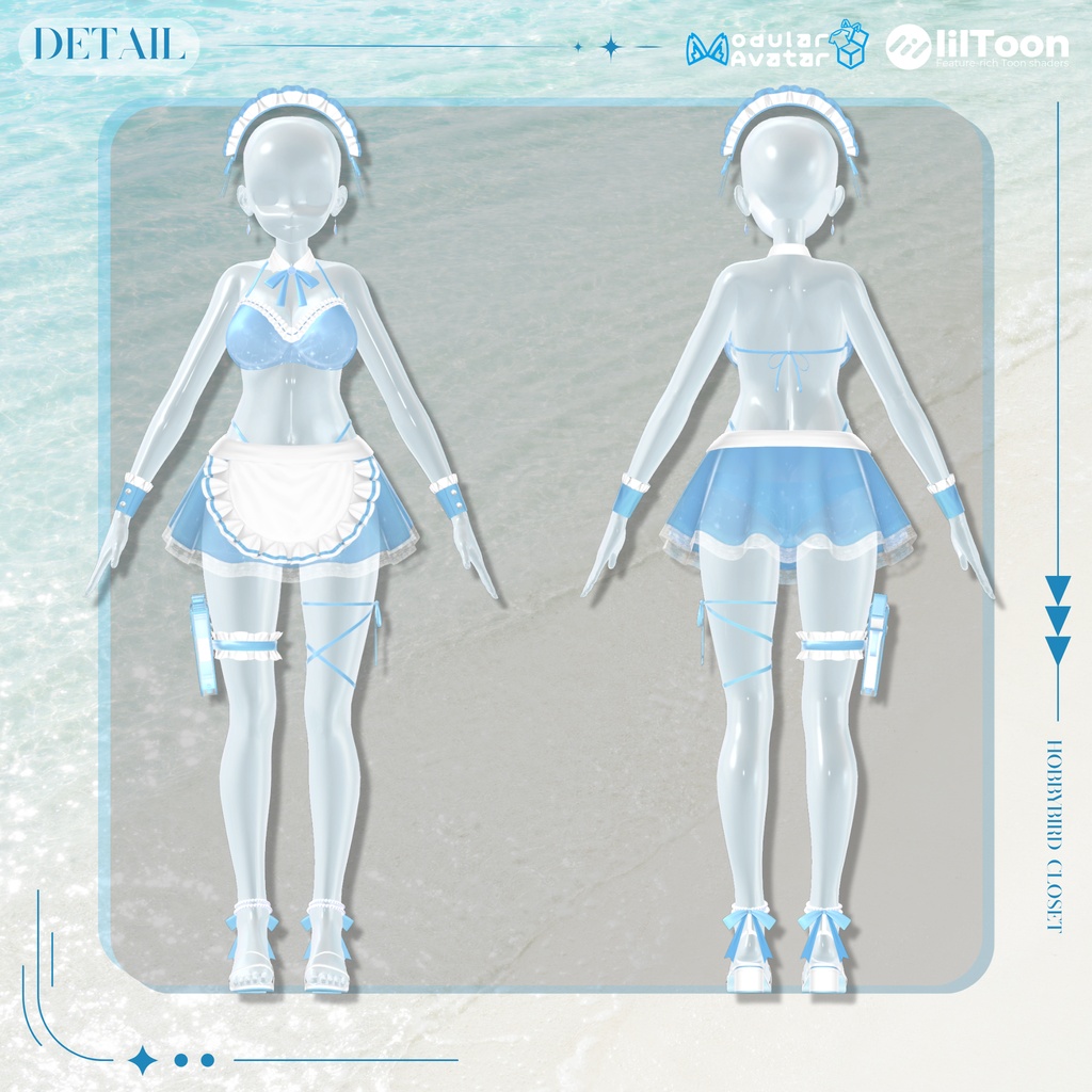 【9アバター対応】 Sea Maid 🌊👙【限定セール中】