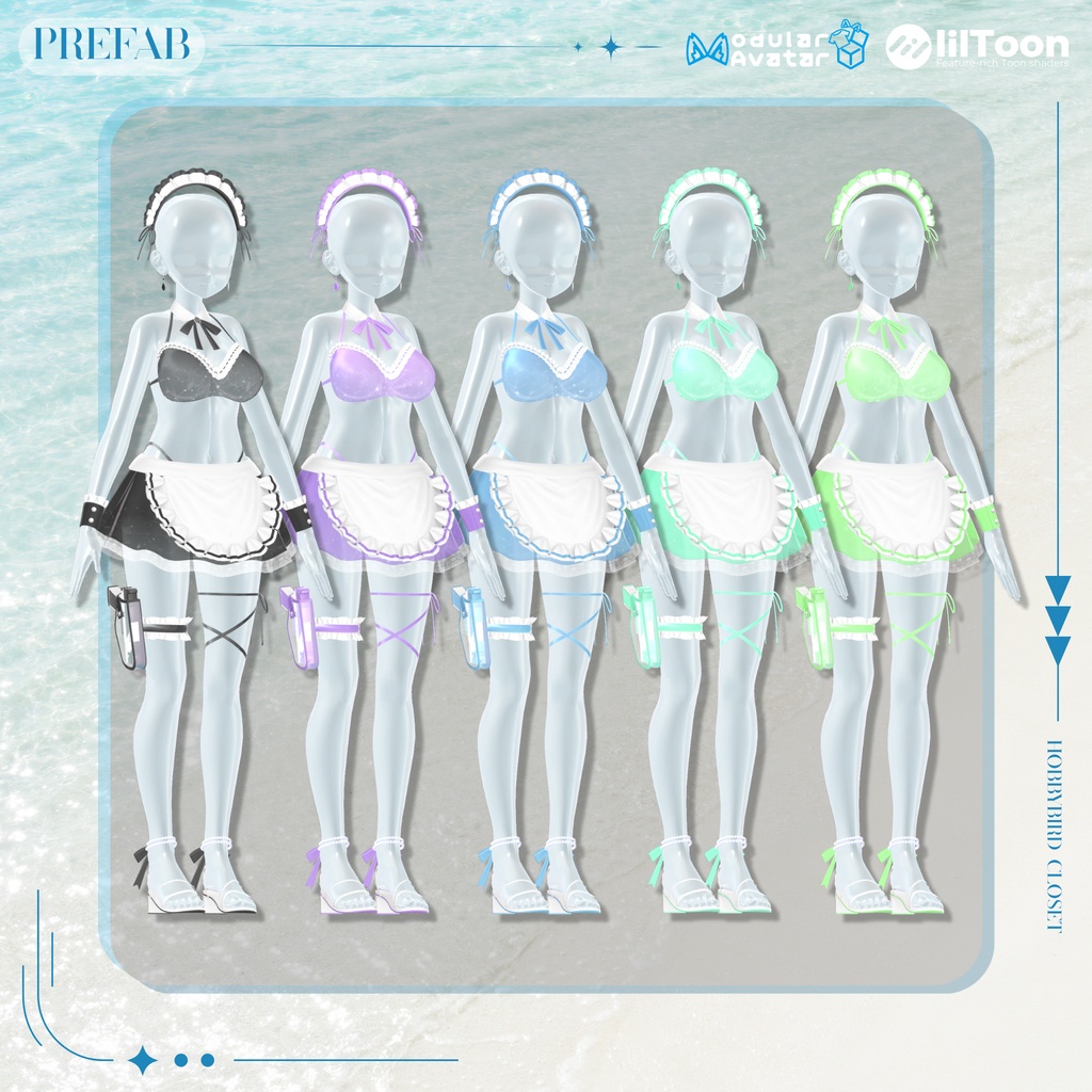 【9アバター対応】 Sea Maid 🌊👙【限定セール中】