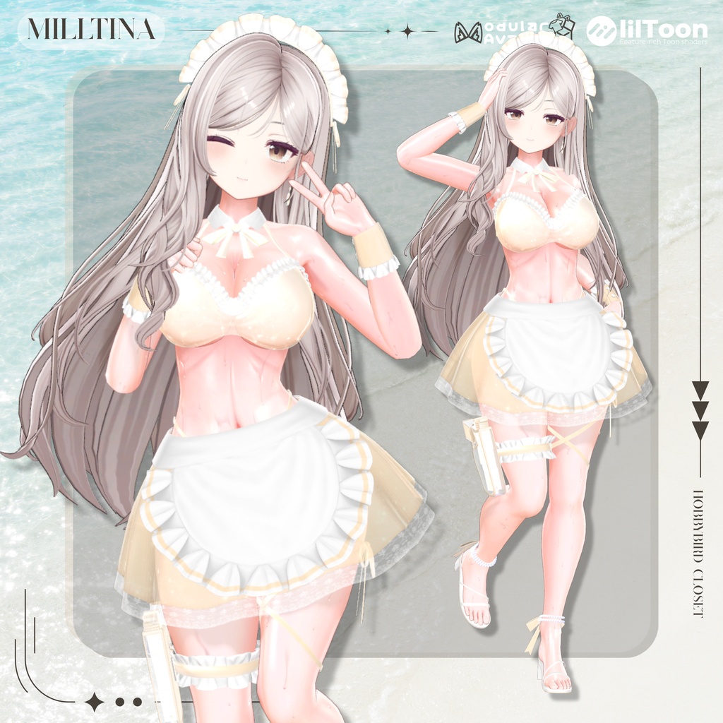 【9アバター対応】 Sea Maid 🌊👙【限定セール中】