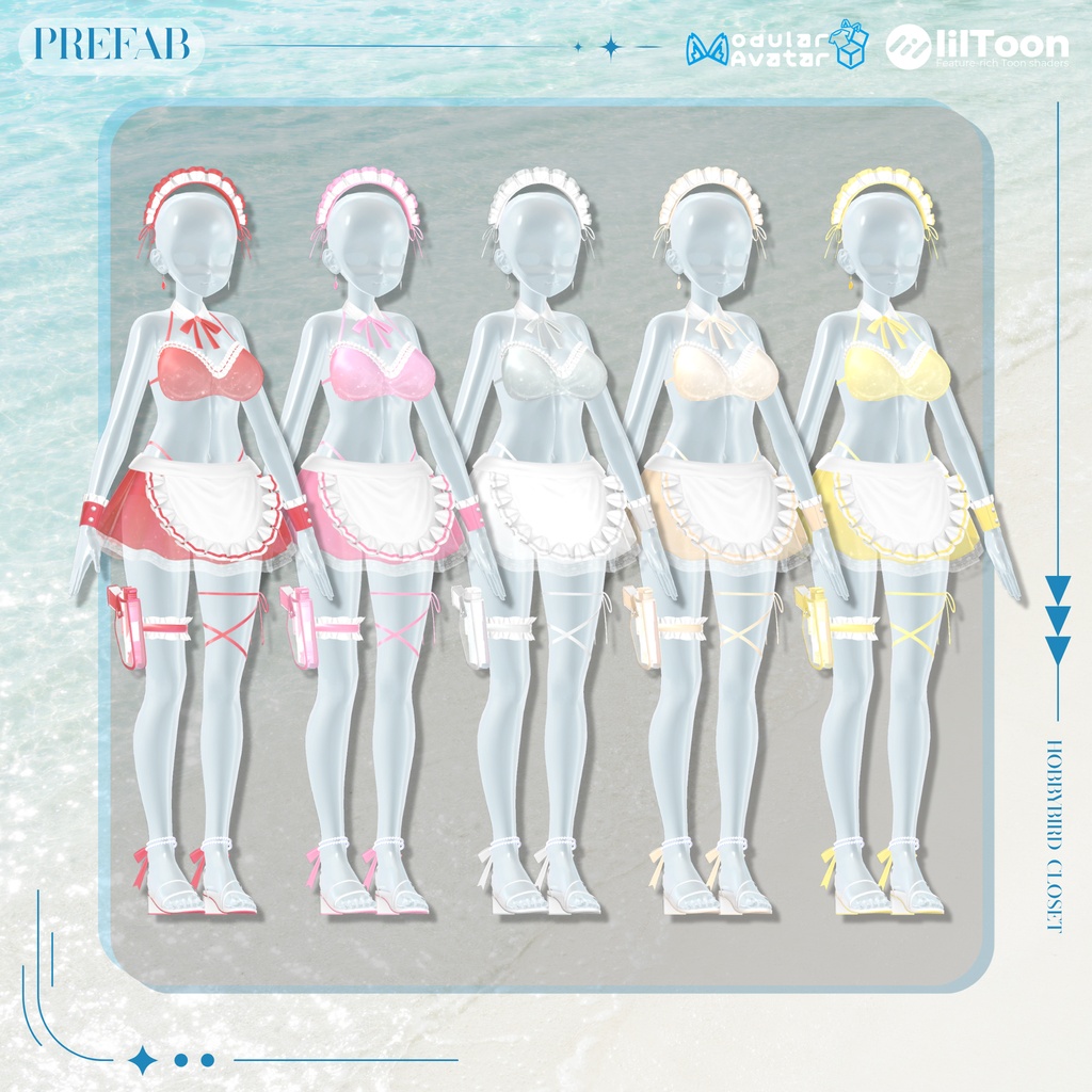 【9アバター対応】 Sea Maid 🌊👙【限定セール中】