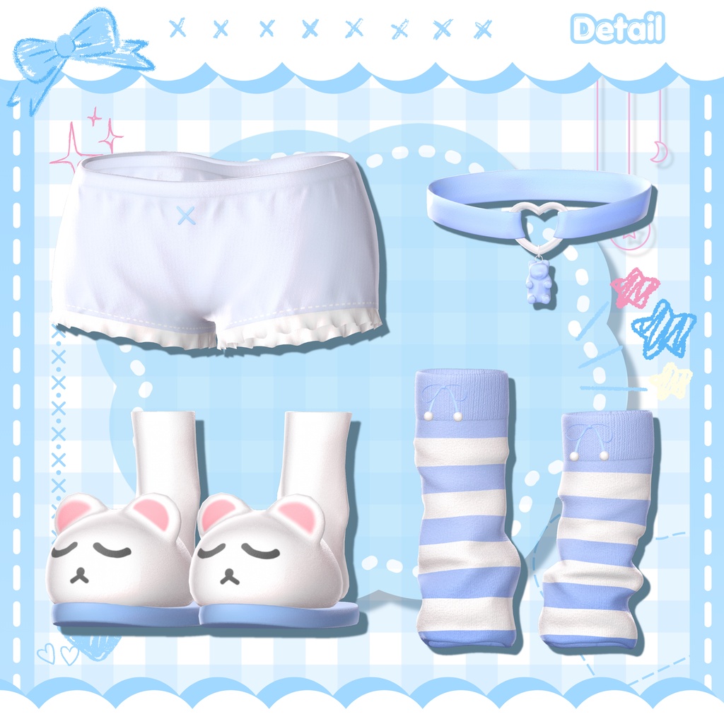 ❣️100円配布❣️【13人】 Veilune 【VRChat向け】