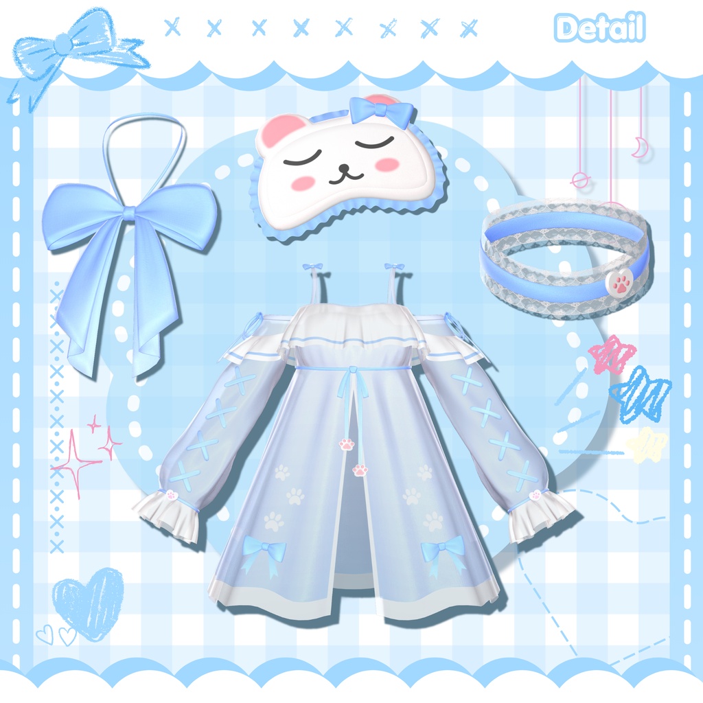 ❣️100円配布❣️【13人】 Veilune 【VRChat向け】
