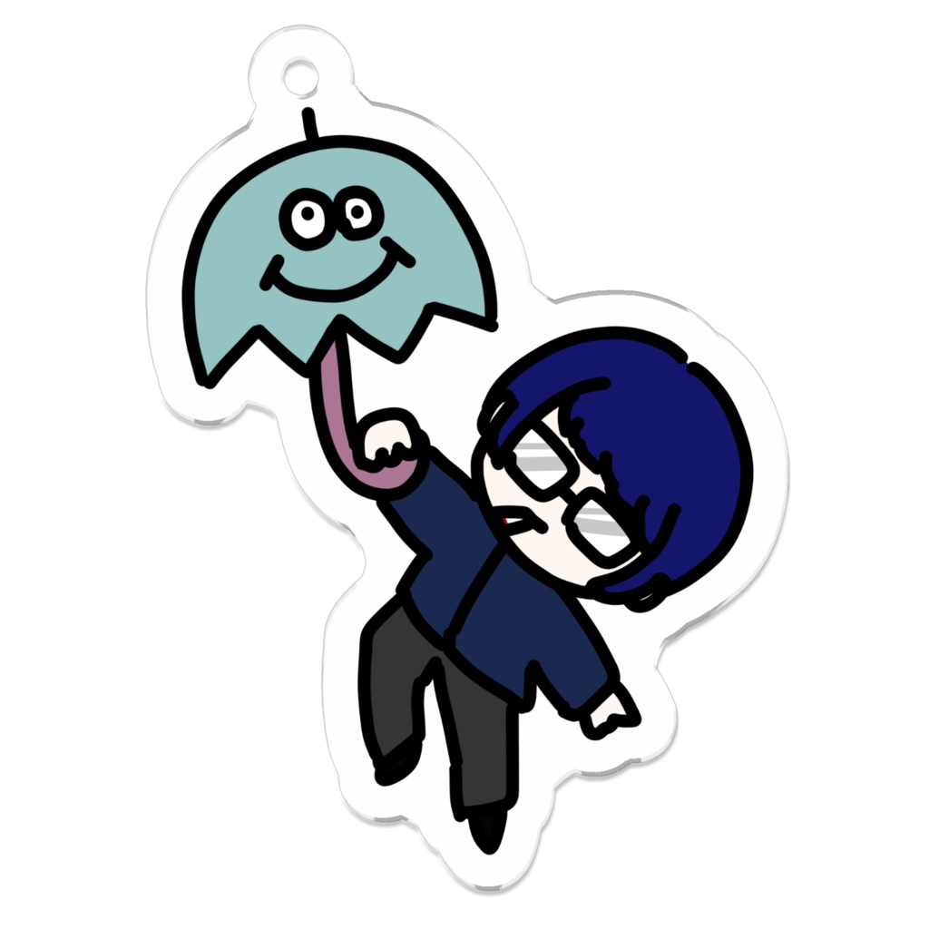 【Kira.k】傘教徒キーホルダー