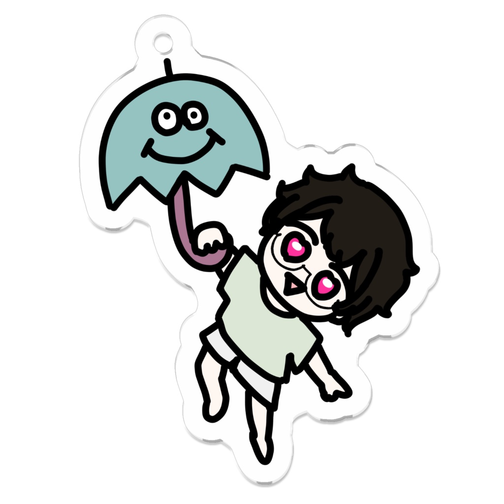 【ると】傘教徒キーホルダー