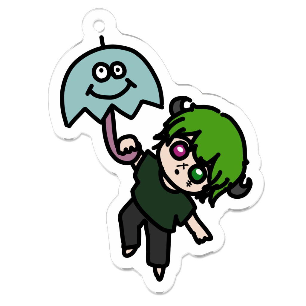 【ぐらお】傘教徒キーホルダー