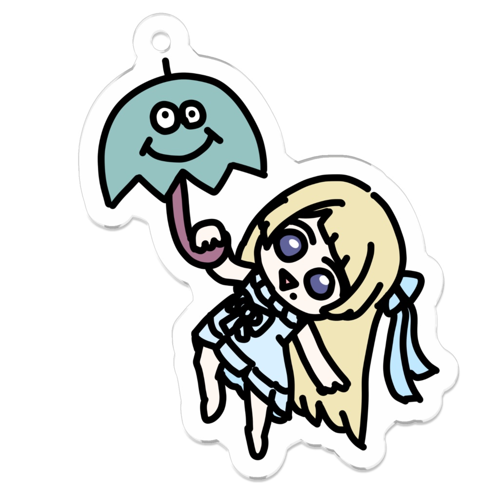 【チョココ】傘教徒キーホルダー