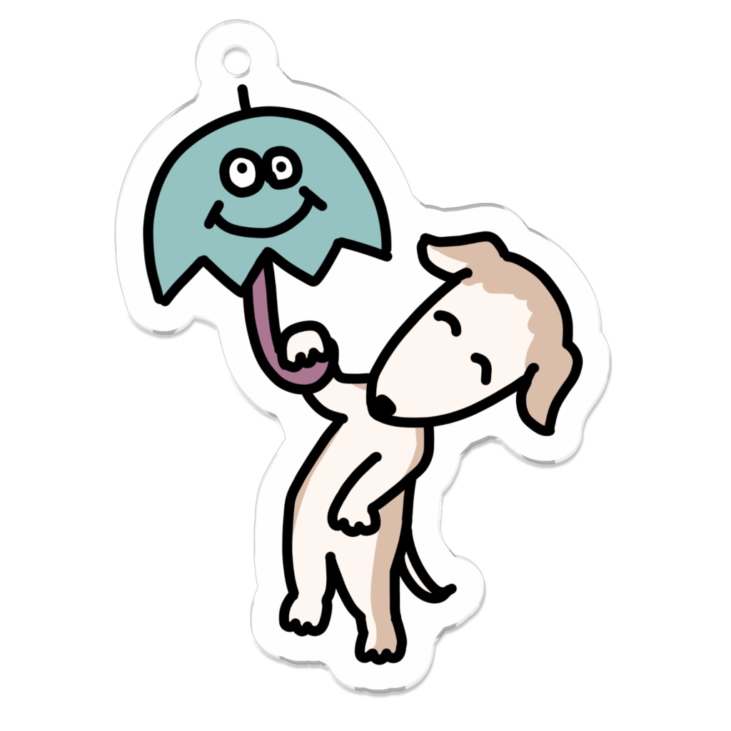 【(☂️･᎑･☂️)ｺﾁｬﾝ】傘教徒キーホルダー