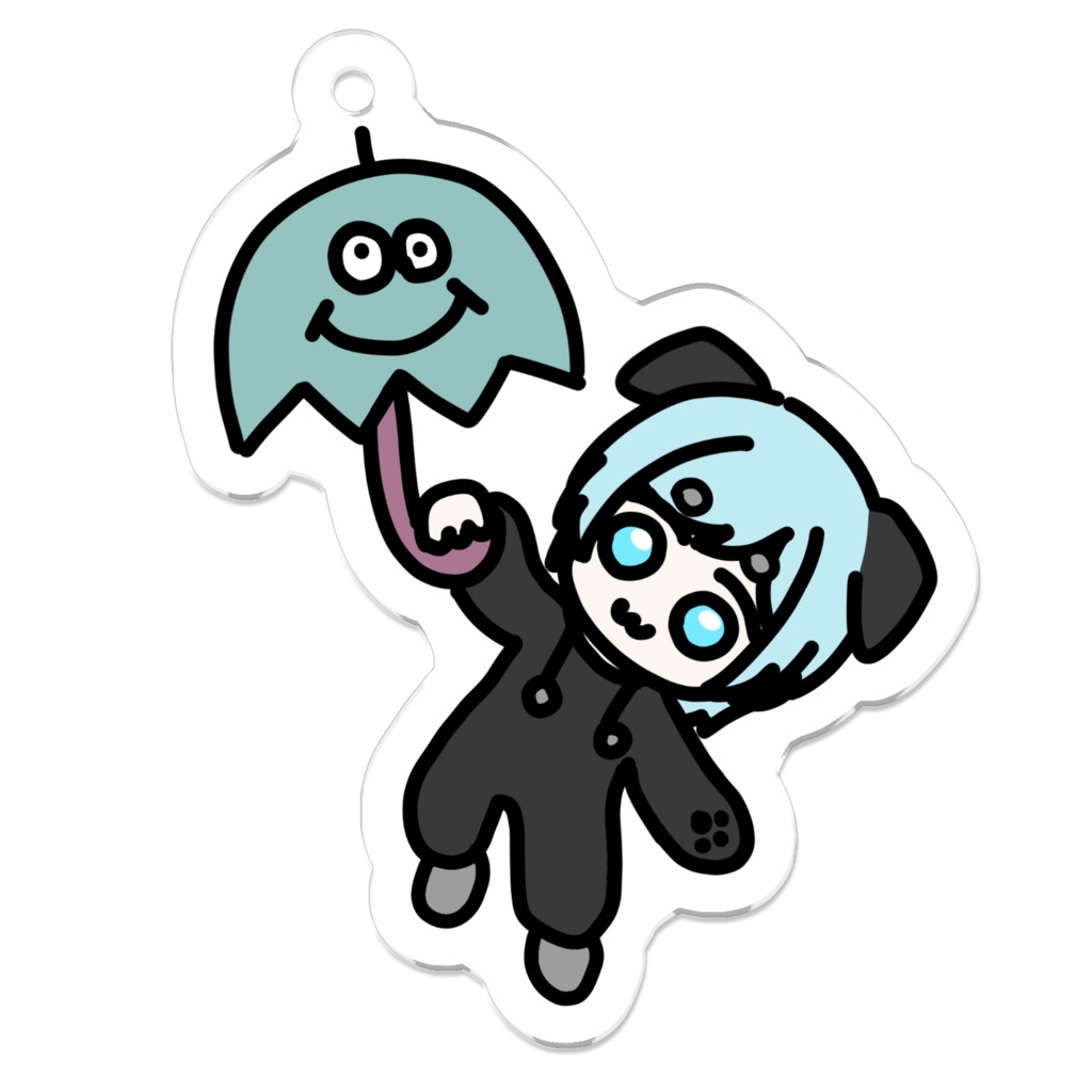 【唯一神 にぢゅ・ヘルエスタ】傘教徒キーホルダー