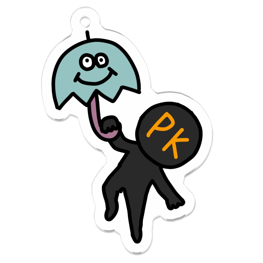 【PK】傘教徒キーホルダー