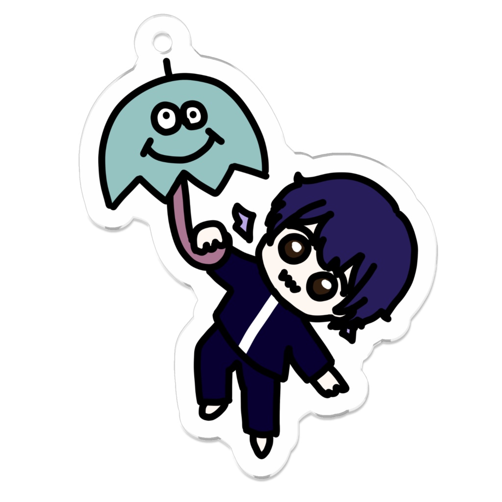 【でぃーん】傘教徒キーホルダー