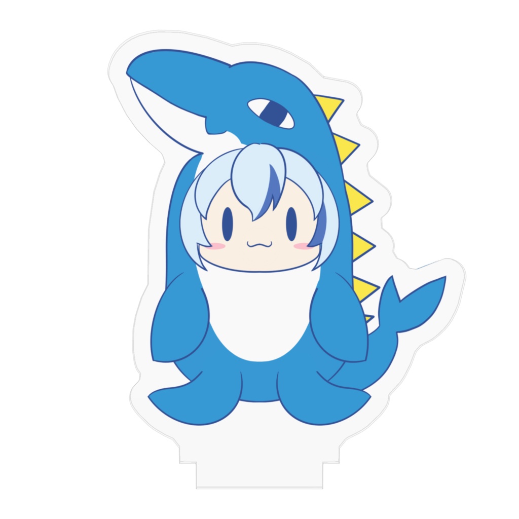 【受注生産】ちびモサめぐる【アクリルフィギュア】