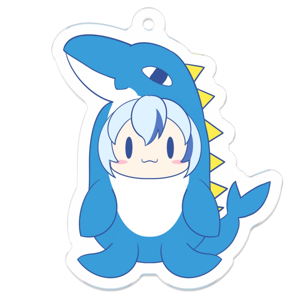 【受注生産】ちびモサめぐる【アクリルキーホルダー】