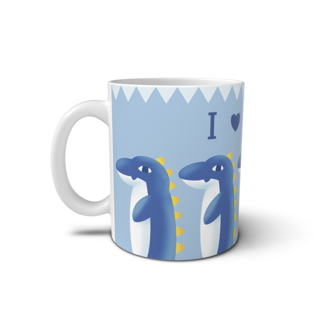 【受注生産】あいらぶモサ【マグカップ】