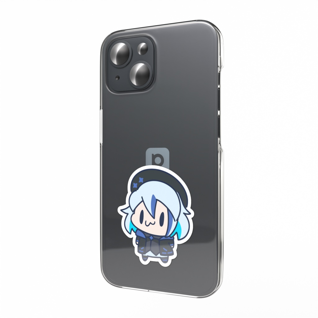 【受注生産】ちびぃめぐる【スマホステッカー】