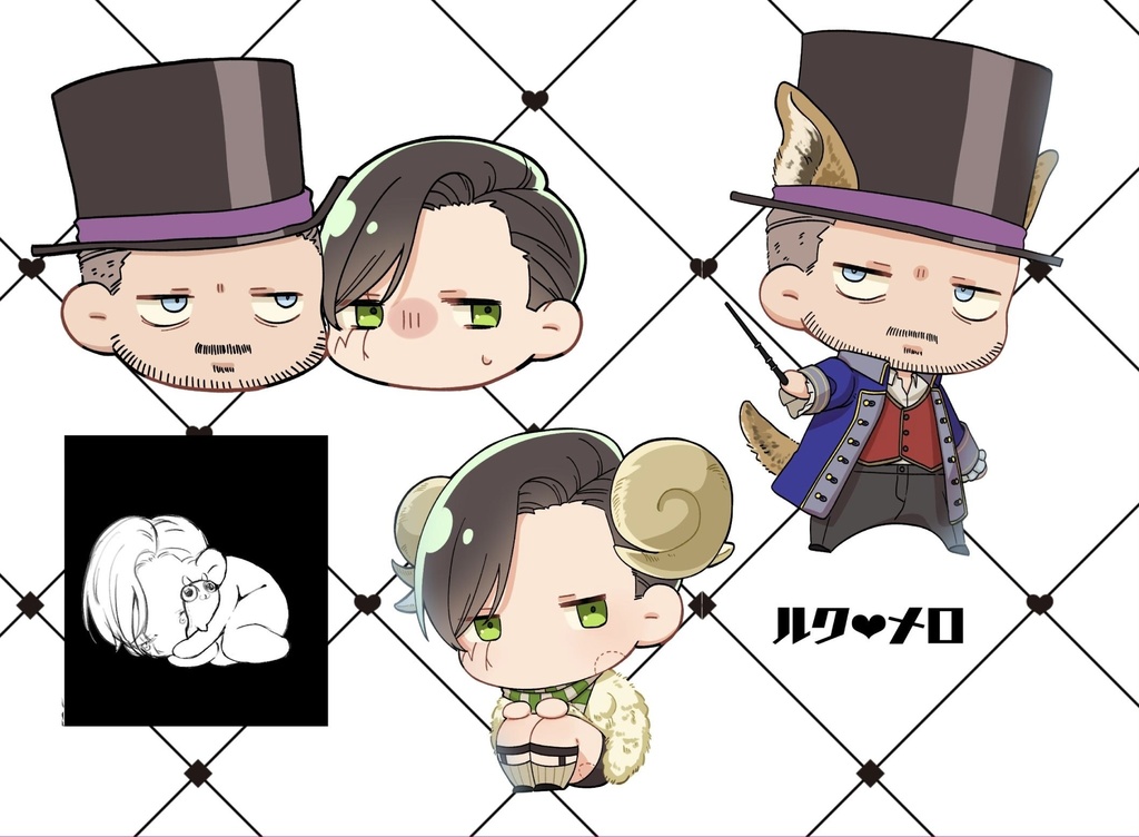 ﾙｸ転ステッカー