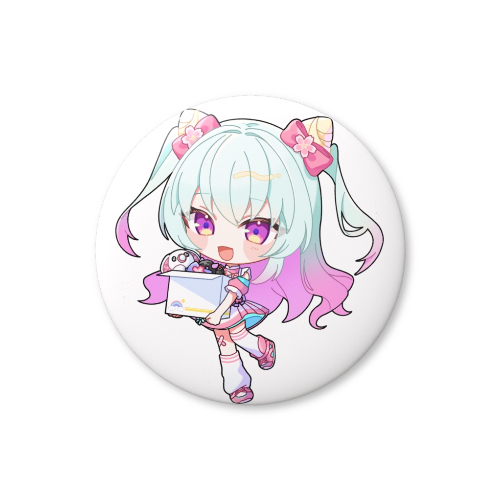 【常設】歌方こよいSD缶バッジ