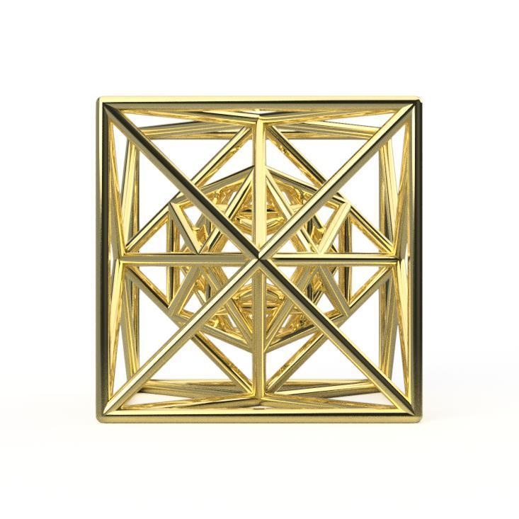 3次元メタトロンキューブ