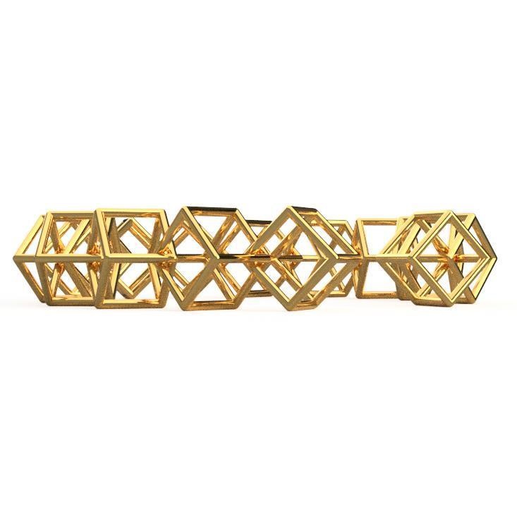 多面体鎖 正六面体