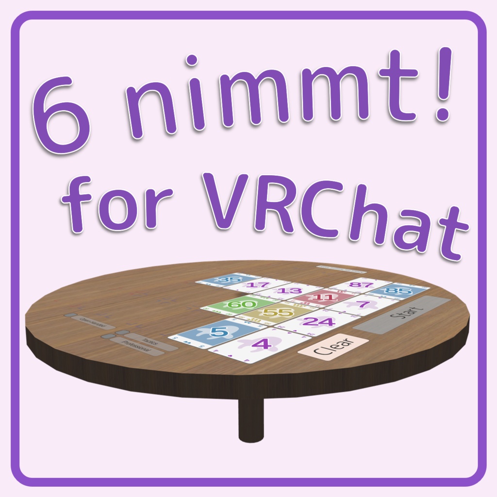 6 nimmt! (ニムト!) for VRChat
