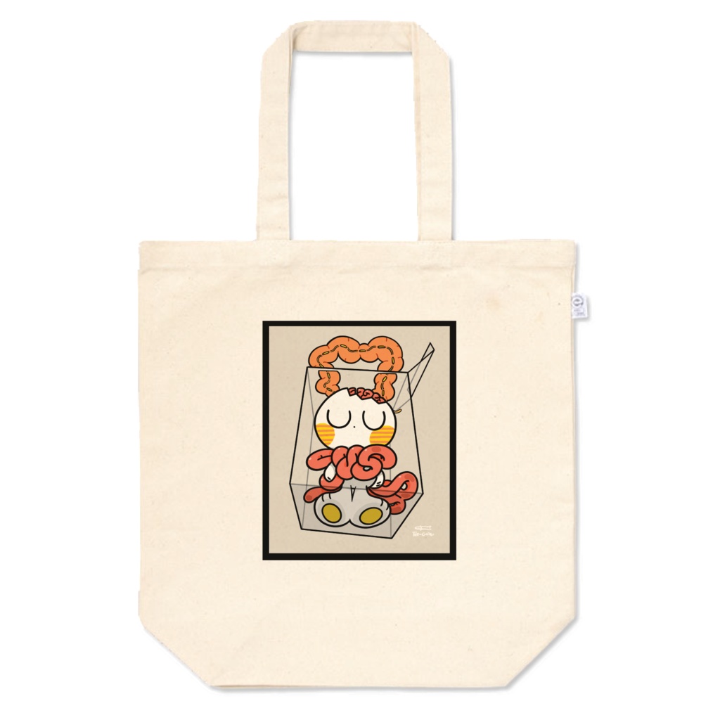 内臓ちゃんトートバッグ