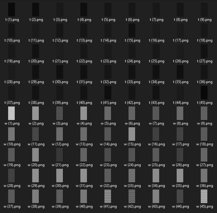 【無料】透明なパターン【VRoid】【Free】