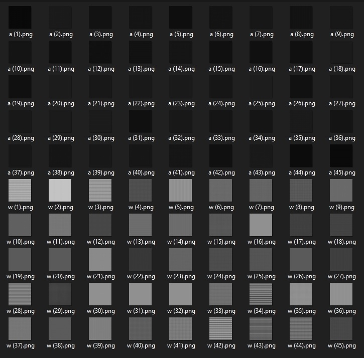 【無料】透明なパターン【VRoid】【Free】