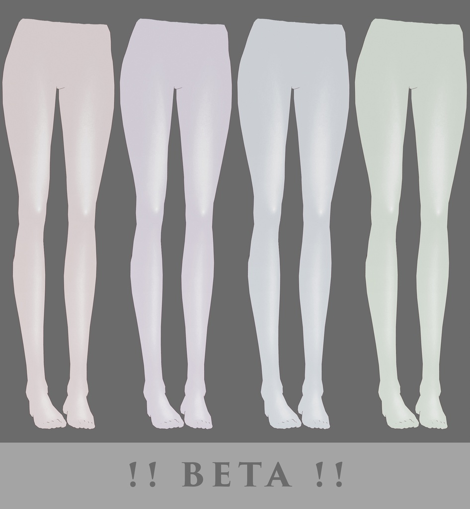 【VRoid / 無料版あり】ストッキング【47 Stockings】