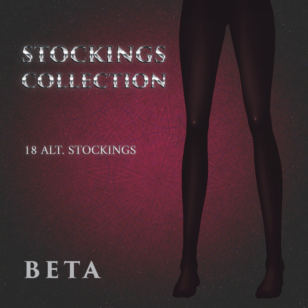 【VRoid / 無料版あり】ストッキング【47 Stockings】