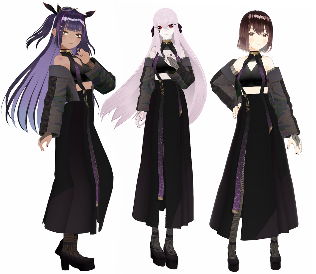 【VRoid】Stardust Outfit