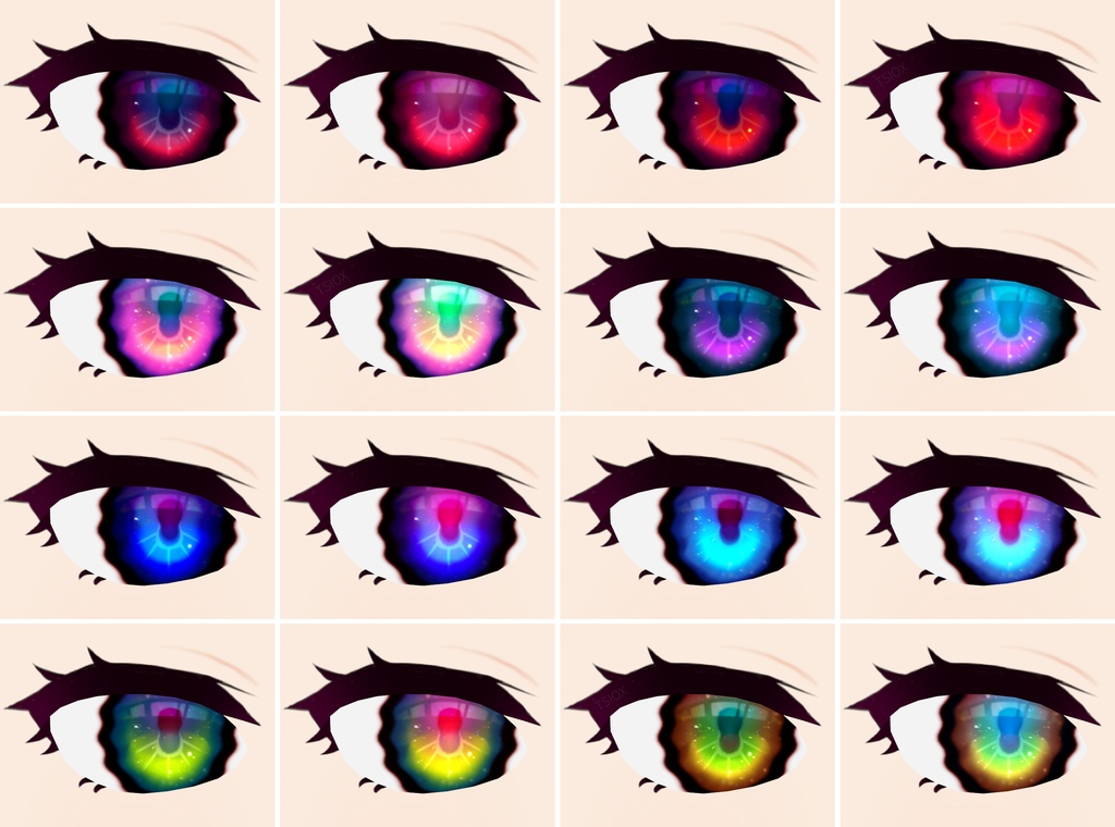 【VRoid】グラスアイ Glass Eyes
