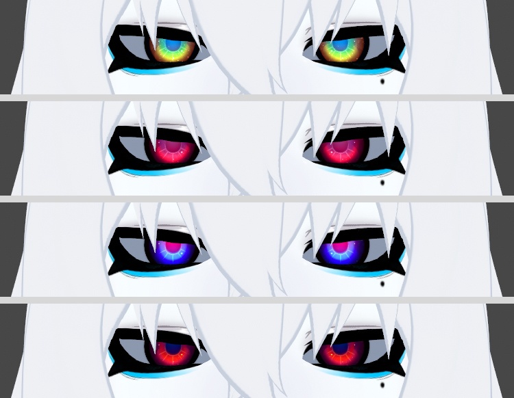 【VRoid】グラスアイ Glass Eyes