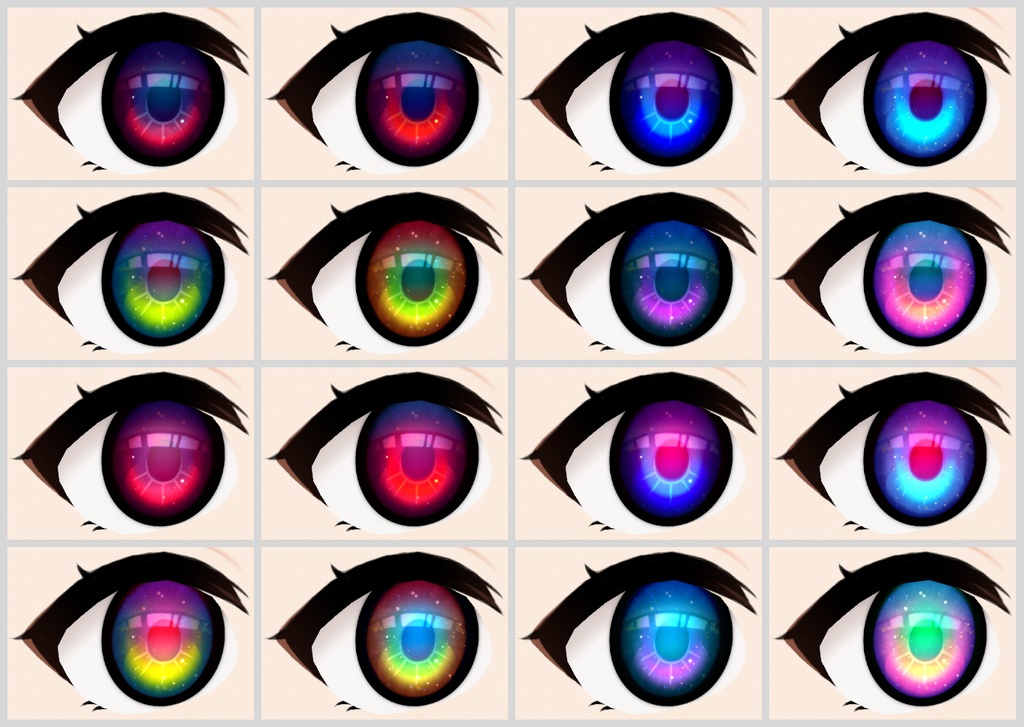 【VRoid】グラスアイ Glass Eyes