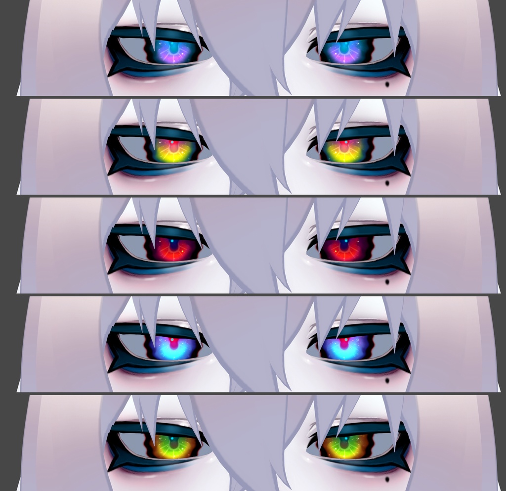 【VRoid】グラスアイ Glass Eyes