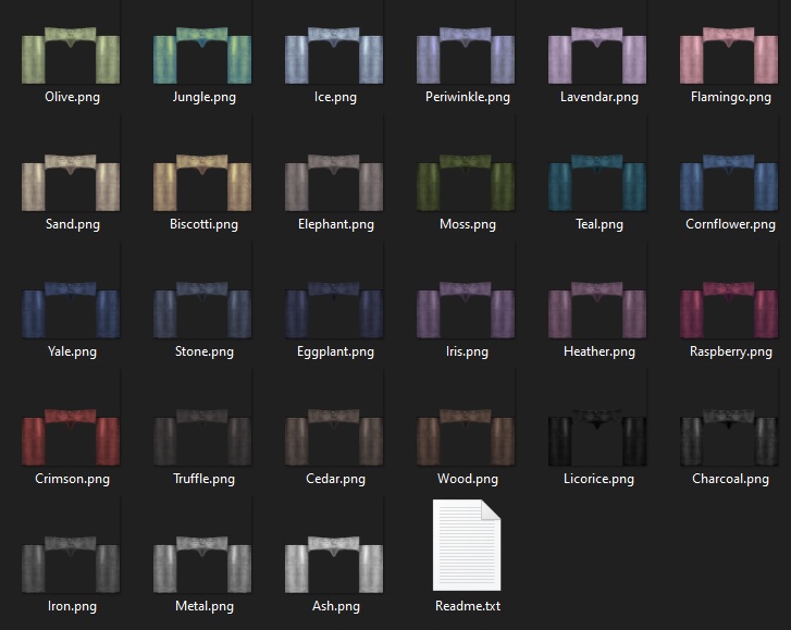 【VRoid】スキニージーンズ SKINNY JEANS【27 colors】