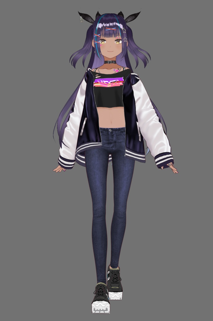 【VRoid】スキニージーンズ SKINNY JEANS【27 colors】