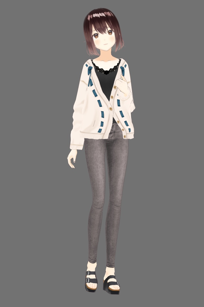 【VRoid】スキニージーンズ SKINNY JEANS【27 colors】