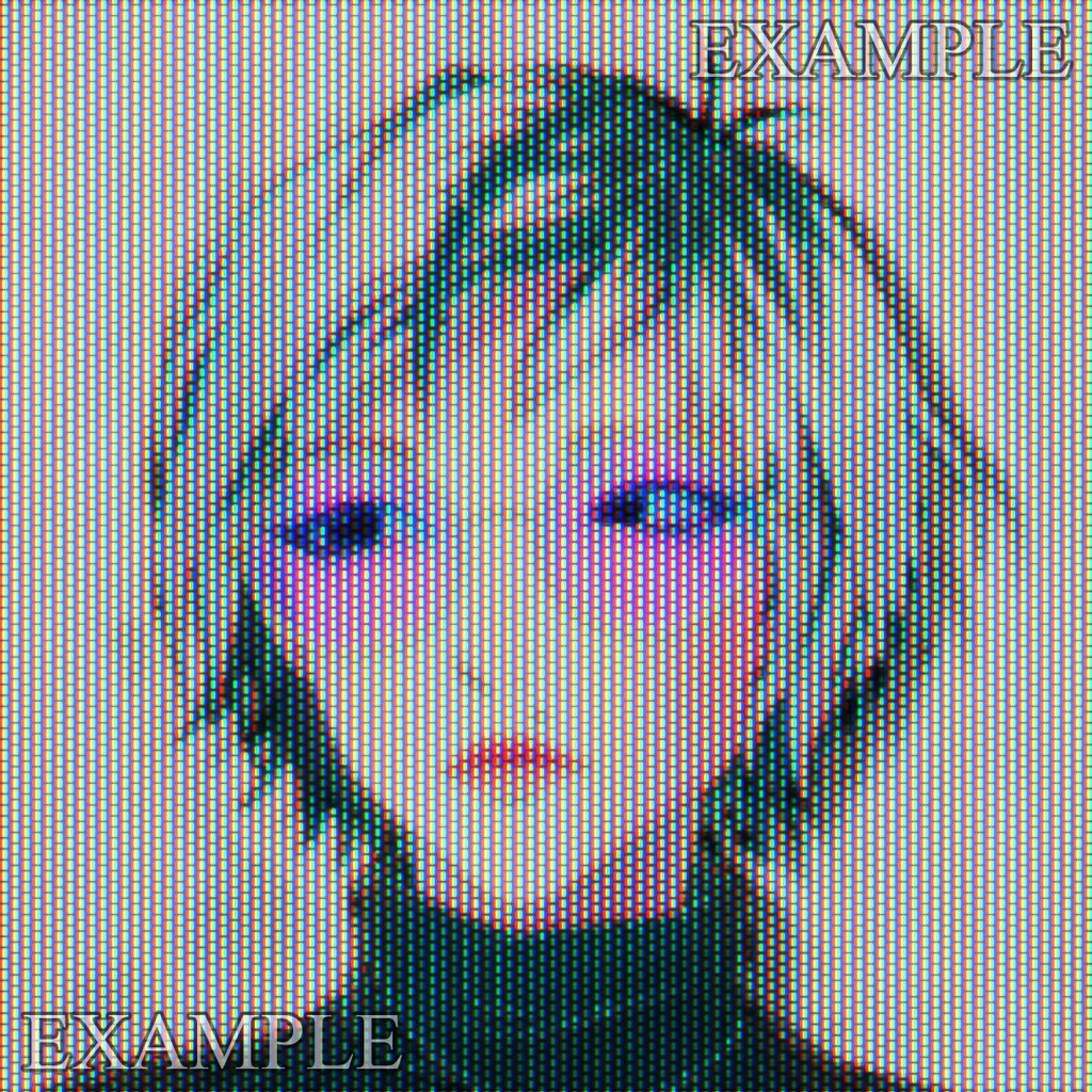 CRT / LED エフェクト - デフォルト版