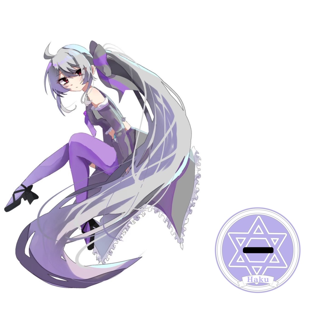 魔法少女ネギ連合 弱音ハク アクリルスタンド