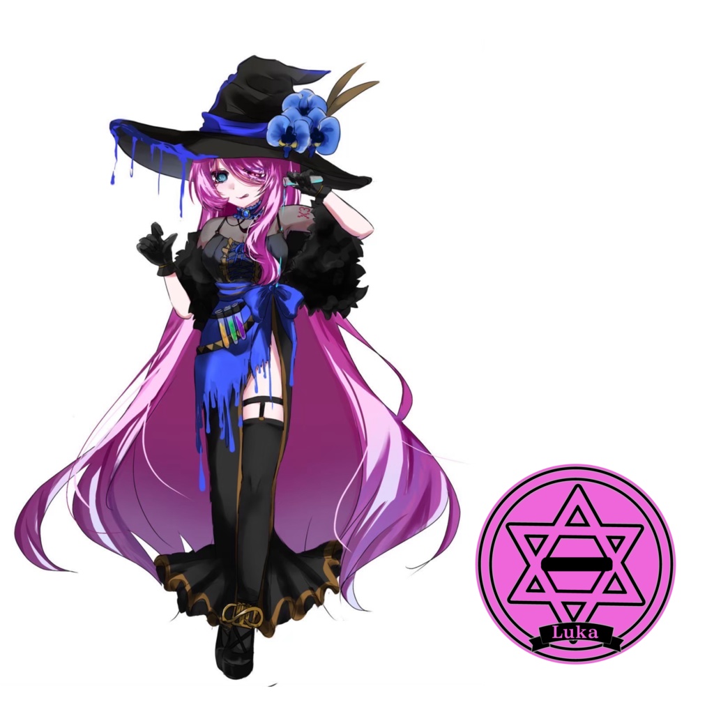 魔法少女ネギ連合 巡音ルカ アクリルスタンド