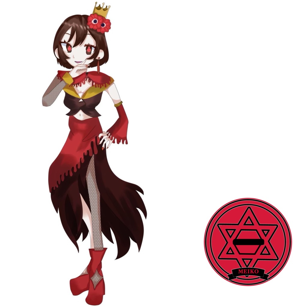 魔法少女ネギ連合 MEIKO アクリルスタンド