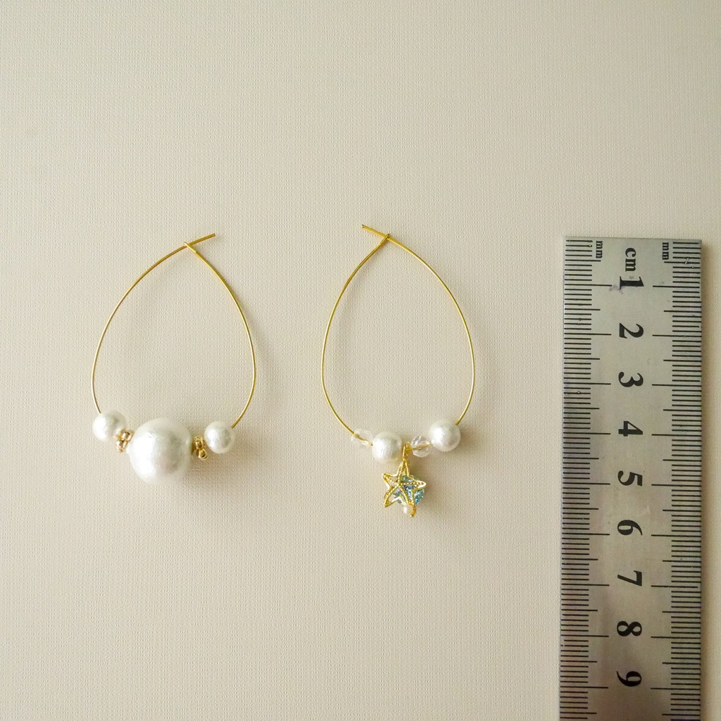 人魚のためのフープピアス
