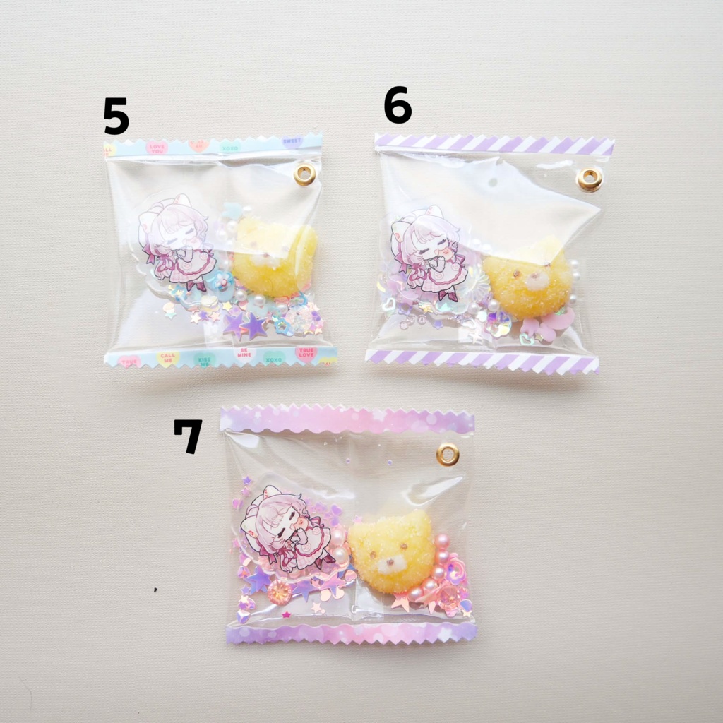 むぎにゃんてづくりベーカリーキーホルダー