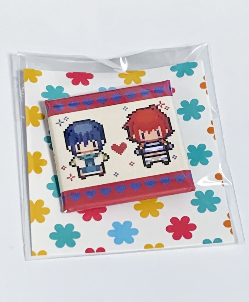 キルリ スクエア缶バッジ