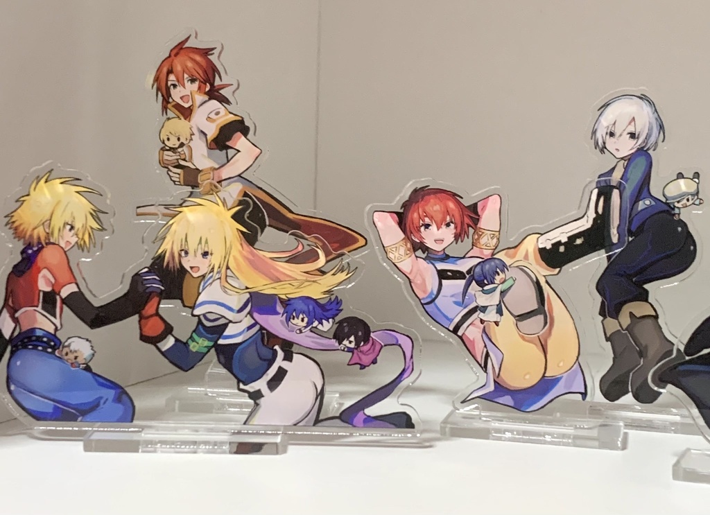 主人公受けアンソロ表紙絵アクスタ