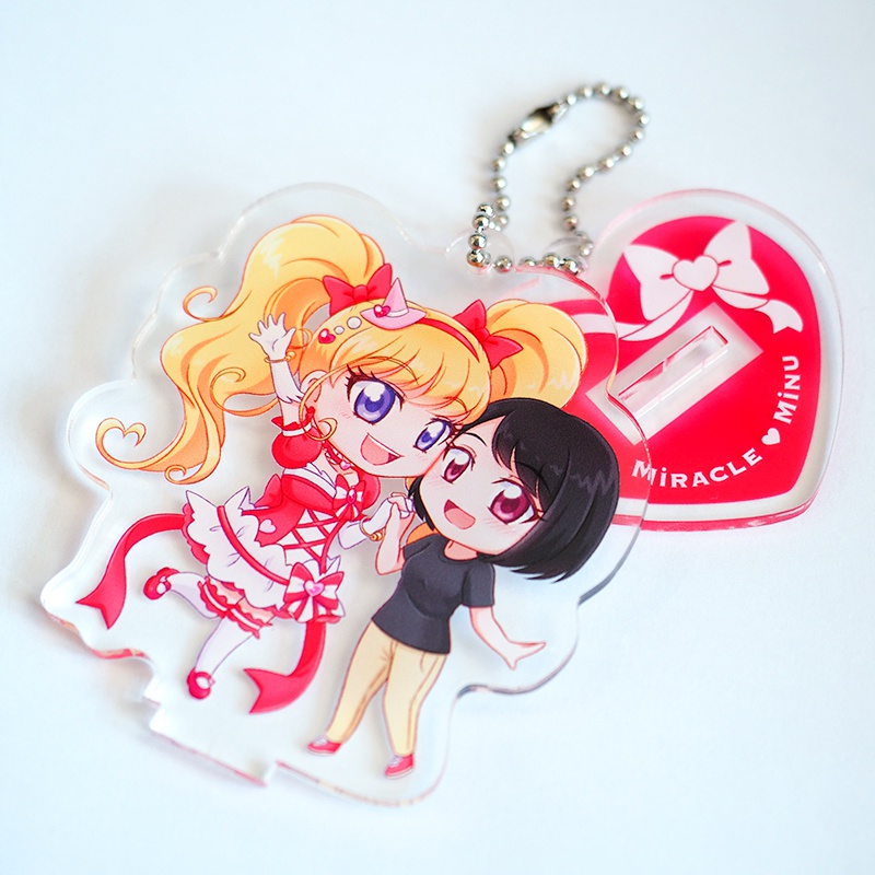 【クリックポスト】ミラみぬ結婚アンソロ&台座付きアクキーセット