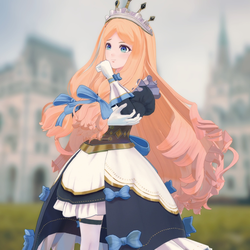 【メイドプリンセス:クーヘンシア】オリジナル3Dアバター