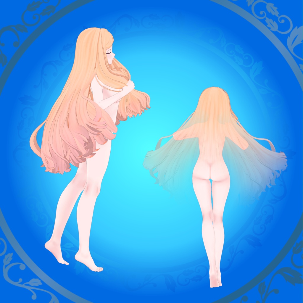 【メイドプリンセス:クーヘンシア】オリジナル3Dアバター