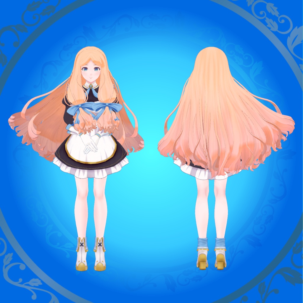 【メイドプリンセス:クーヘンシア】オリジナル3Dアバター