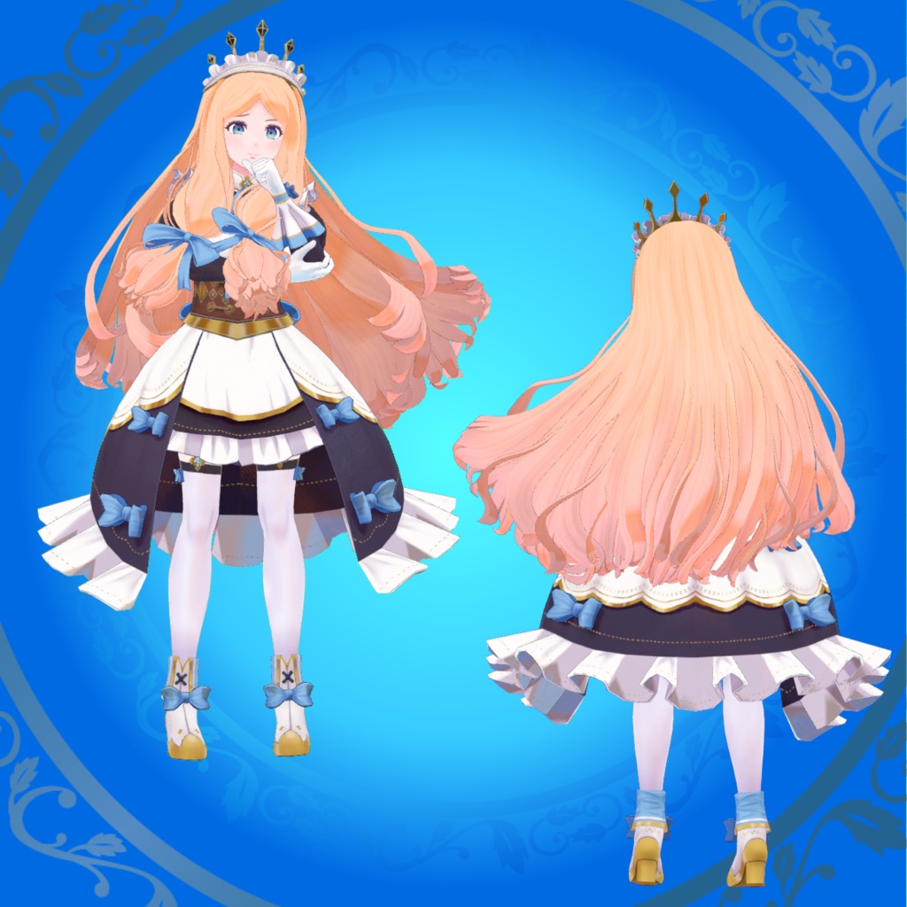 【メイドプリンセス:クーヘンシア】オリジナル3Dアバター